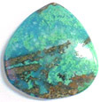 Quartz a Chrysocolle