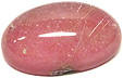 Quartz Rutile sur Rhodonite