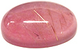 Quartz Rutile sur Rhodonite