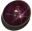 Rubis Étoilé Synthétique (Verneuil) - 12 Carats, Dimensions 16x12mm, Ronde - Neuf