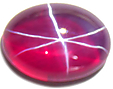 Rubis �toil� Synth�tique