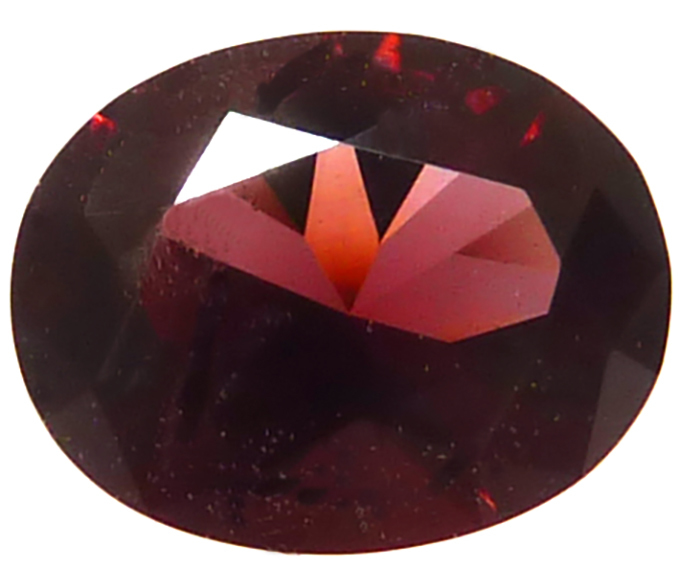 Spinelle Rouge/Brun De Tanzanie 1,14 Ct - Coupe Coussin - Clarté SI1 - Pierre Fine