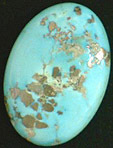 Turquoise et Pyrite