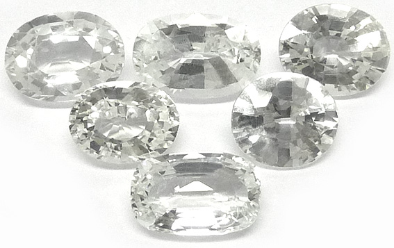 chrysoberyl incolore tanzanie