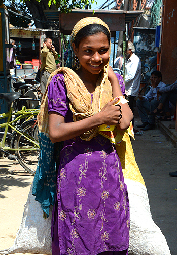 jeune fille jaipur