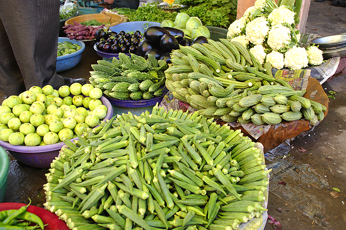 march&eacute; aux l&eacute;gumes jaipur