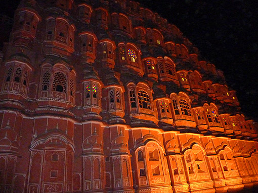 Palais des Vents - Hawa Mahal - Jaipur Inde
