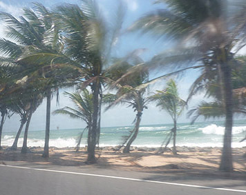 sur la route de Galle Sri Lanka
